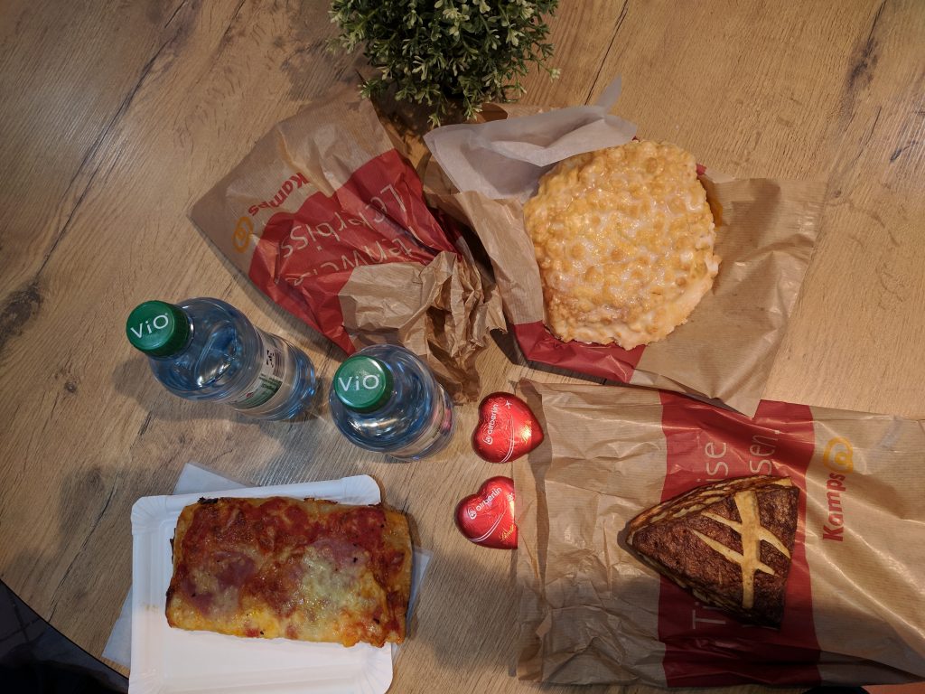 Mittagessen beim Kamps