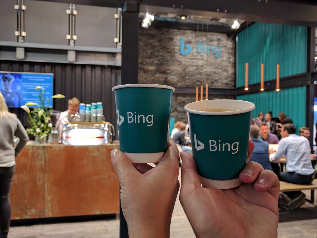 Mit Bing-Kaffee in den Tag starten