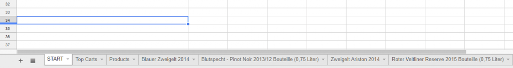 Google Spreadsheet Plugin Related Products and Top Carts