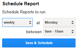 Schedule Setinngs - Weekly / Monthly time choosable
